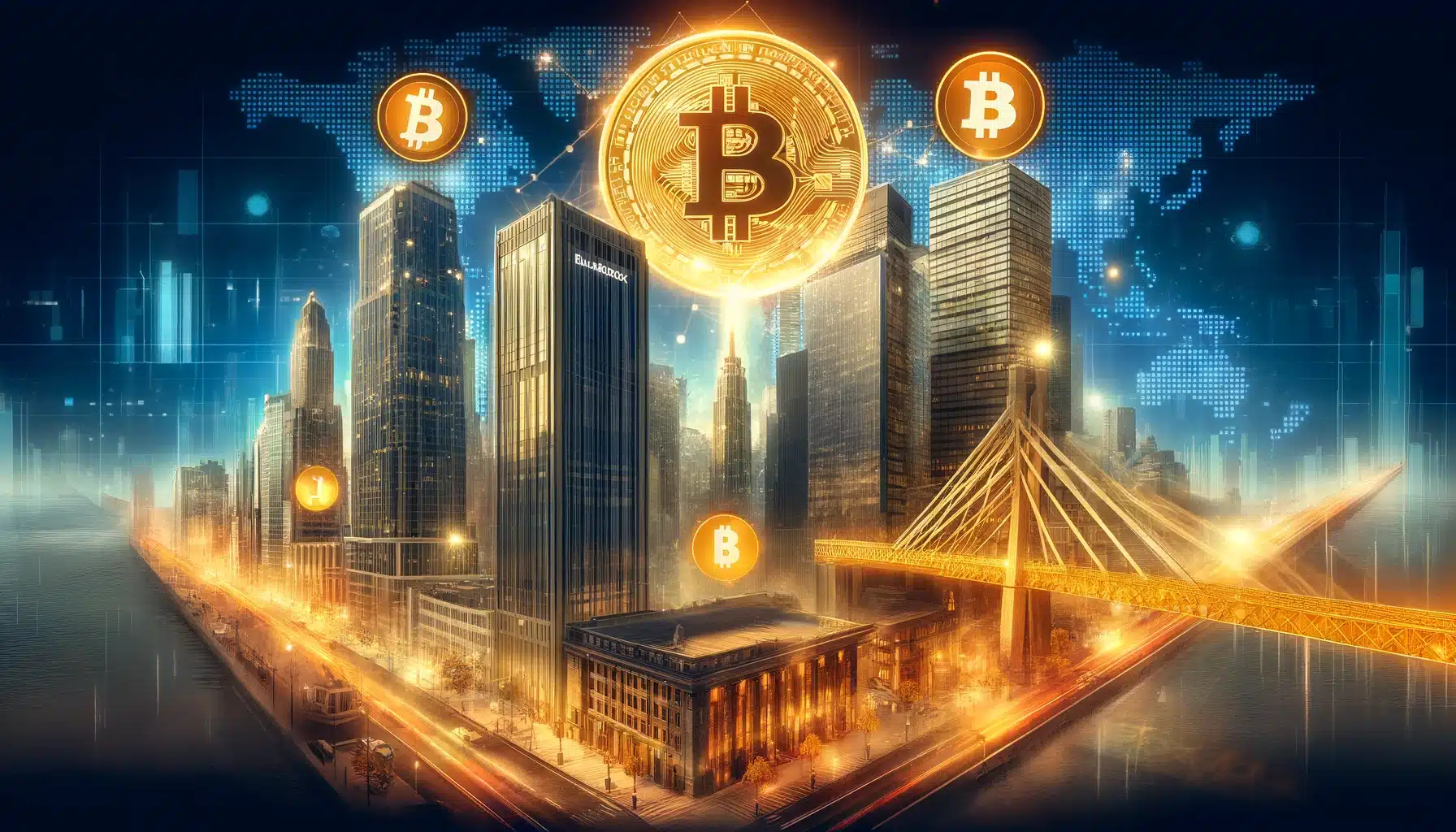 BlackRock współpracuje z firmami z Wall Street nad ETF Bitcoin