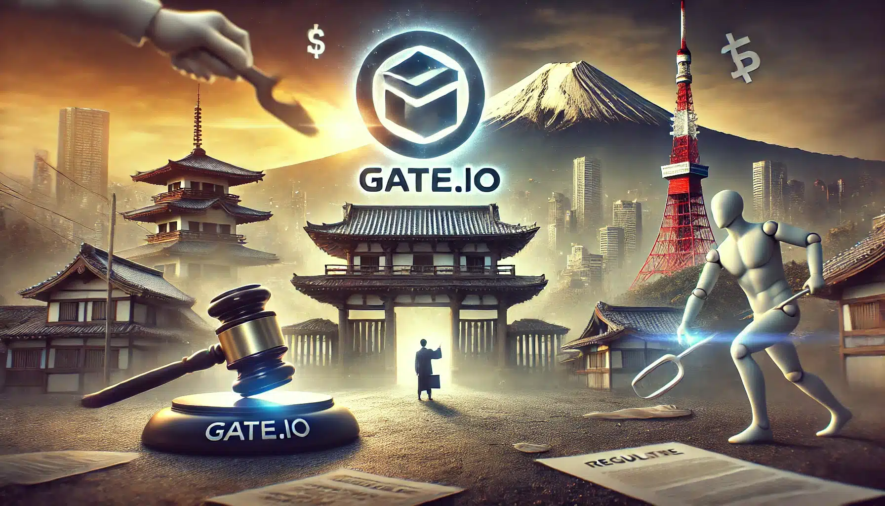 Gate.io opuszcza japoński rynek kryptowalut z powodu presji regulacyjnej