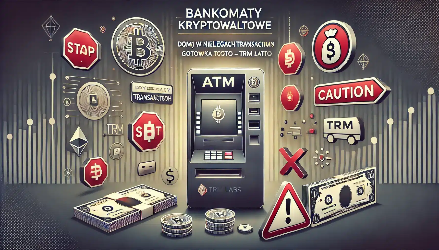 Bankomaty kryptowalutowe dominują w nielegalnych transakcjach gotówka-krypto – TRM Labs