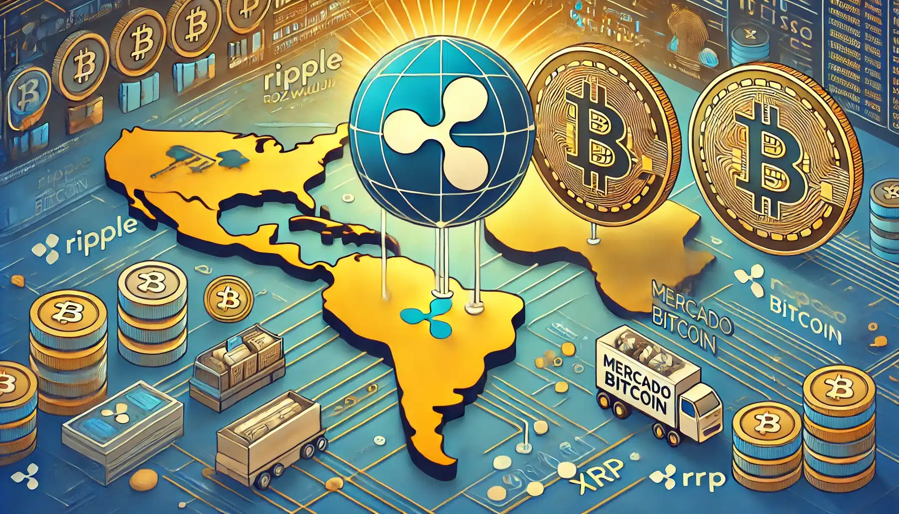 Ripple rozwija działalność w Ameryce Łacińskiej dzięki partnerstwu z Mercado Bitcoin