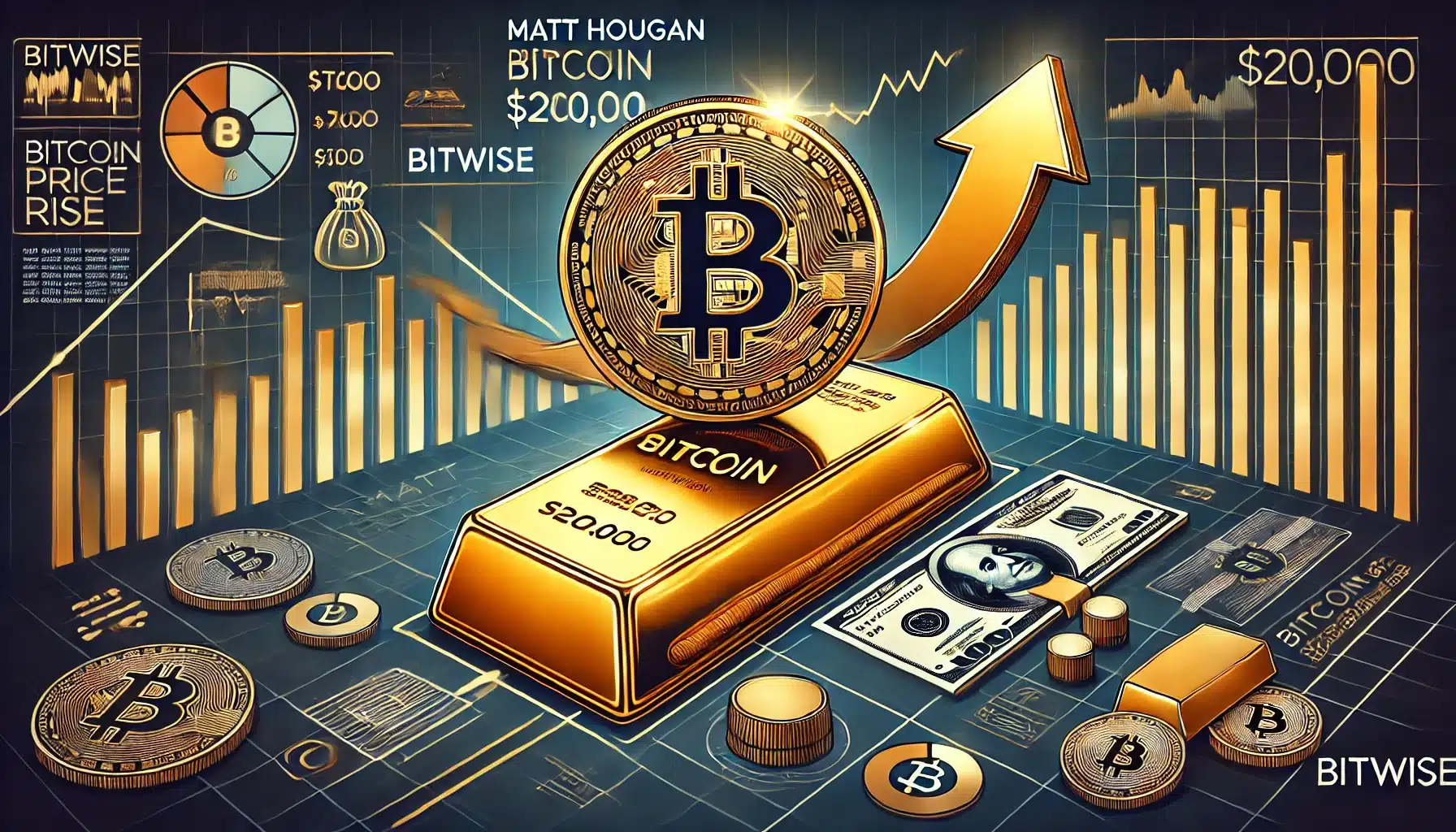 Matt Hougan z Bitwise Przewiduje Wzrost Bitcoina do 200 000 USD: Czy BTC Zdobywa Rynek Złota?