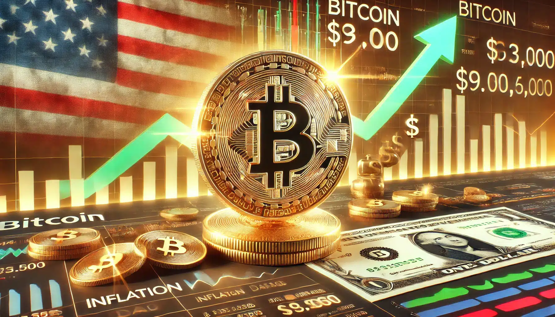 Bitcoin Przekracza 93 000 USD po Publikacji Danych o Inflacji w USA