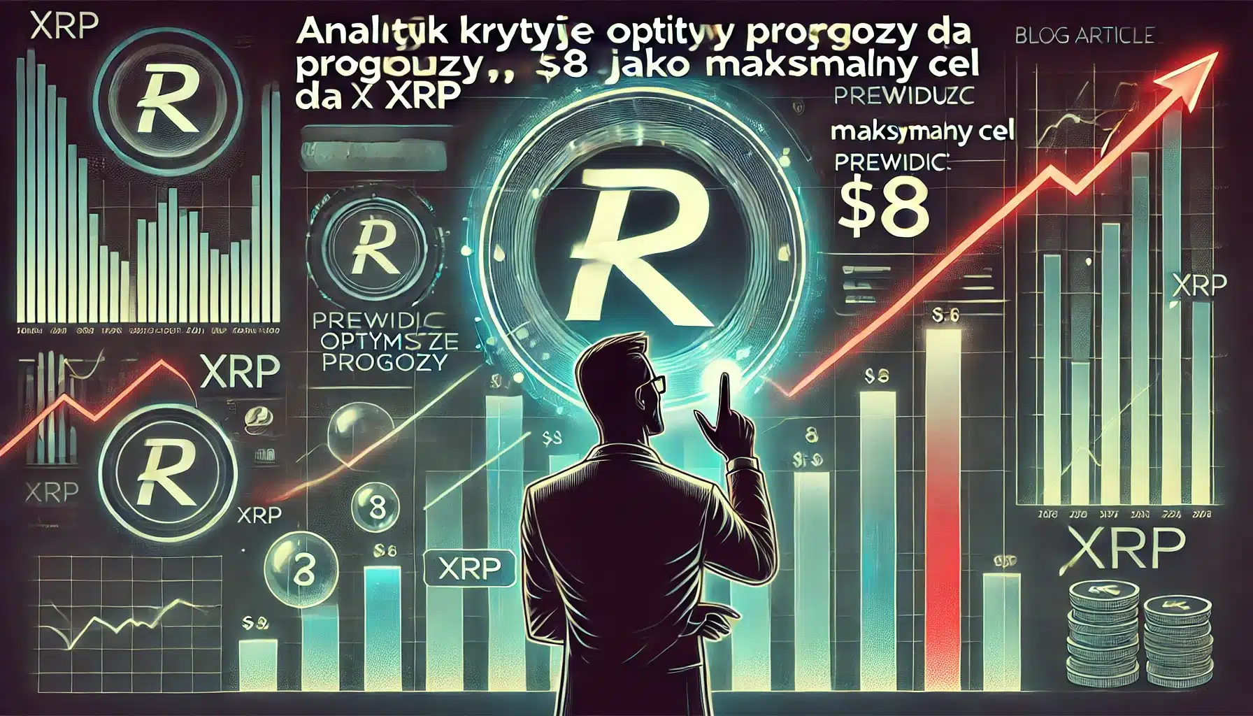 Analityk Krytykuje Optymistyczne Prognozy dla XRP, Przewidując $8 jako Maksymalny Cel