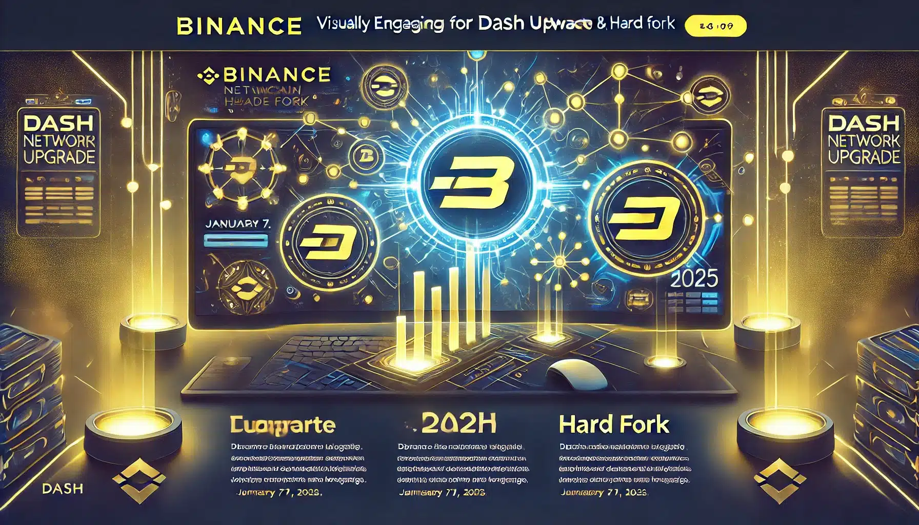 Binance wspiera aktualizację i hard fork sieci DASH