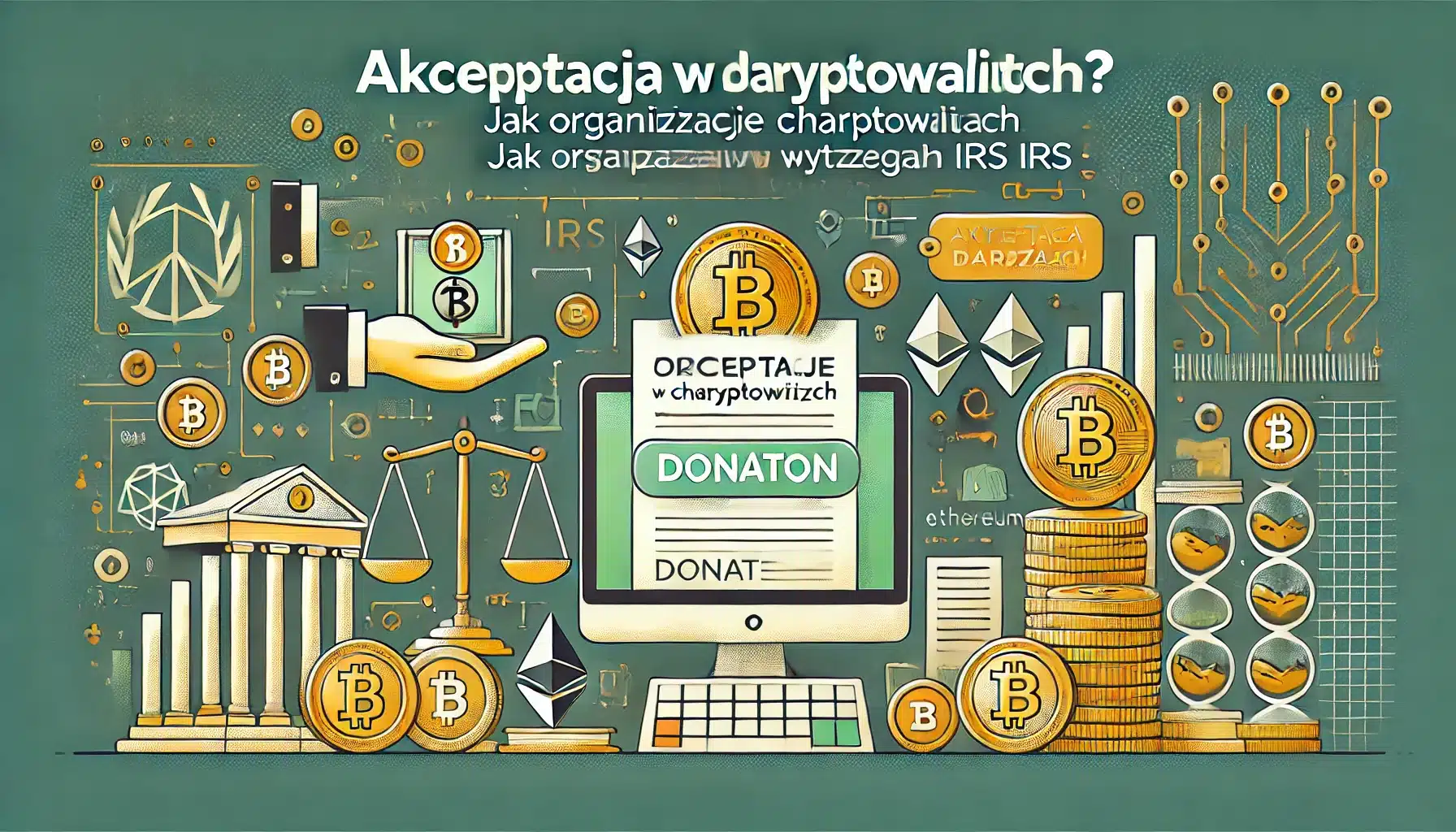 Akceptacja darowizn w kryptowalutach? Jak organizacje charytatywne mogą przestrzegać wytycznych IRS