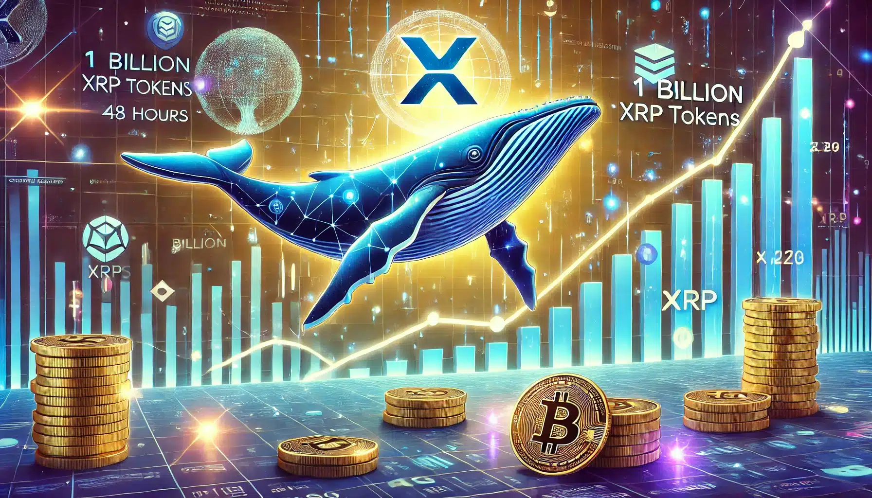 Wieloryby Kupują 1 Miliard Tokenów XRP w 48 Godzin: Co Warto Wiedzieć